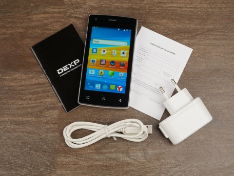 Обзор DEXP Ixion XL240 Triforce: четыре дюйма, восемь ядер