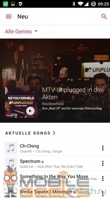 Скриншоты Apple Music для Android замечены в Сети