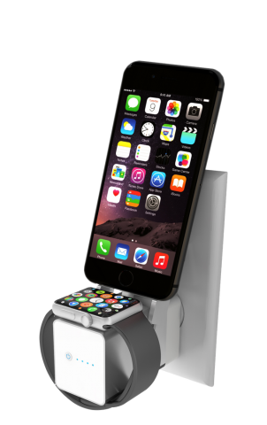 MOVE одновременно зарядит iPhone и Apple Watch