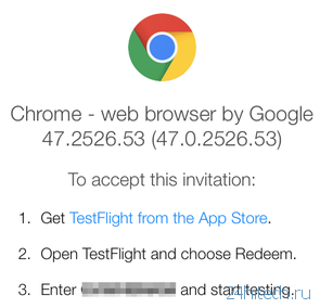 Chrome Beta приходит на iOS с поддержкой 3D Touch