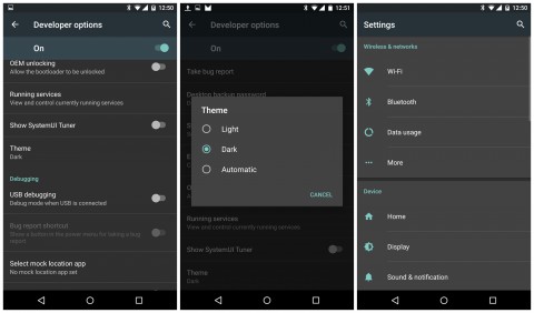 В Android 6.0 Marshmallow не будет тёмной темы оформления