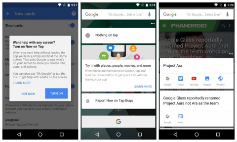 В Android 6.0 будет улучшена поисковая система