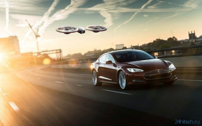 Британский дизайнер создал концепт дрона Tesla
