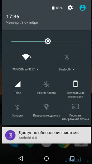 Android 6.0 Marshmallow: близкое знакомство